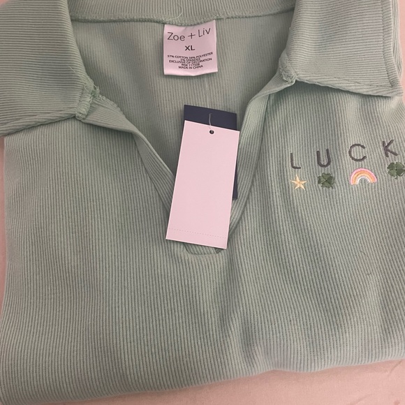 Women's St. Patrick's Day Lucky Icons
Short Sleeve Graphic Polo Dress - Picture 4 of 7